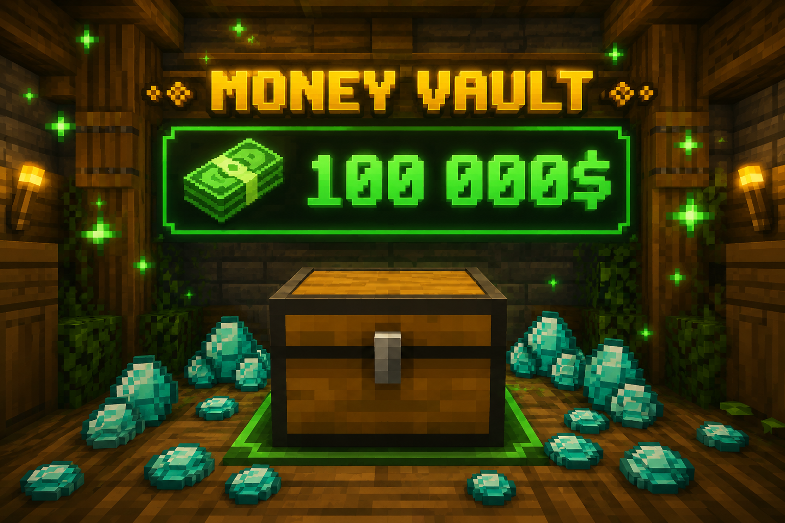 100 000$ - Vault